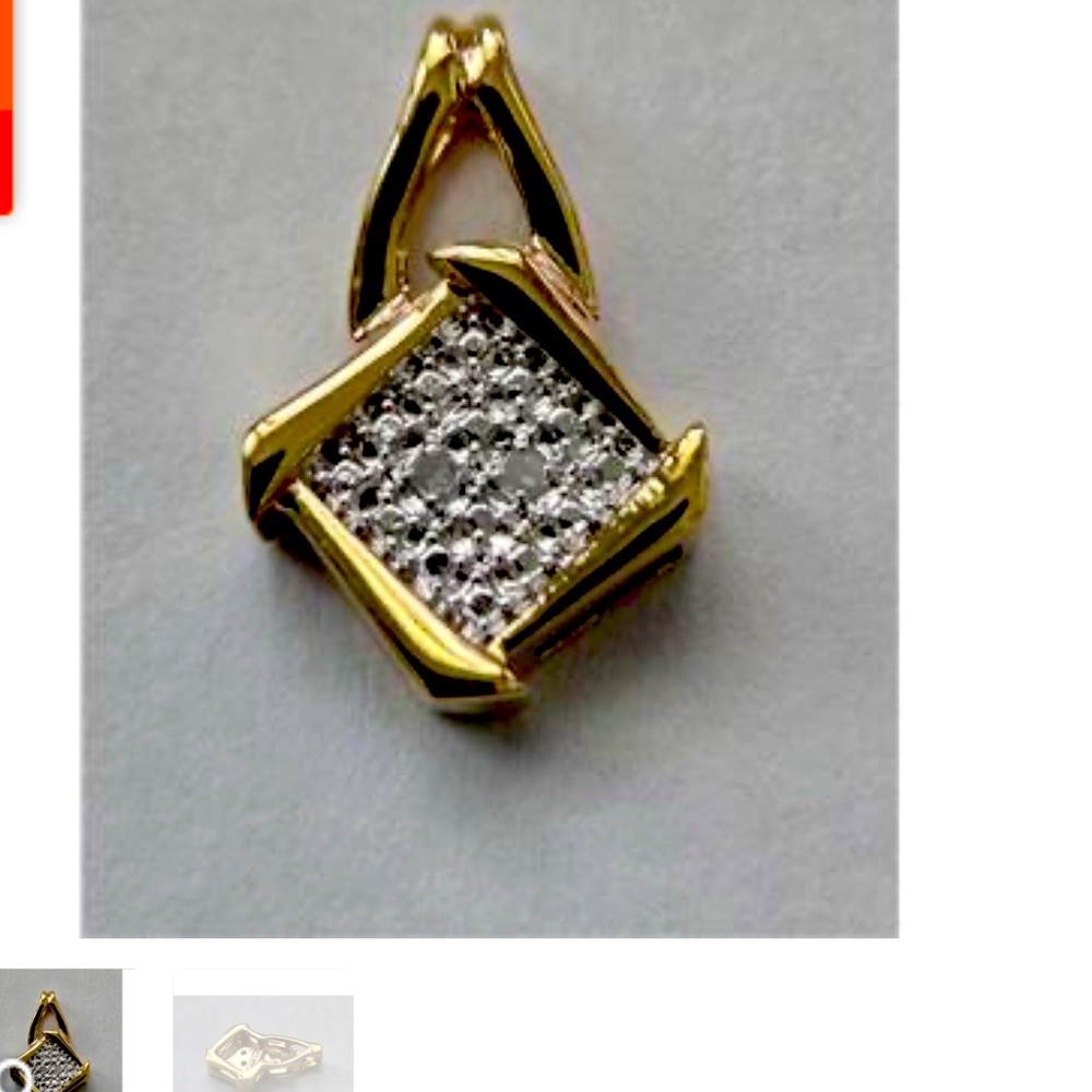 Gold pendantt